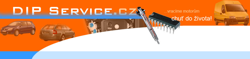 dip servis - chiptuning - zvy�ov�n� v�konu motor� a opravy vst�ikovac�ch �erpadel